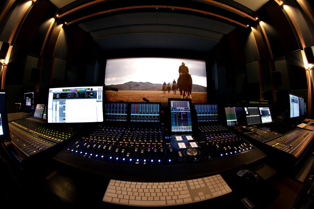 Adelaide Studios Dolby Premier 7.1 Mixing Theatre, photo by Kelly Barnes