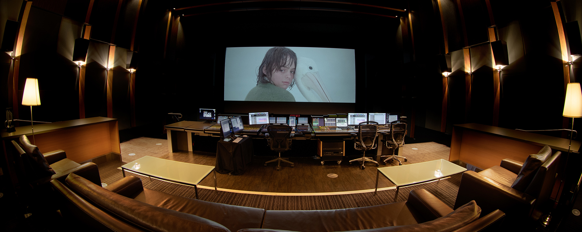 Adelaide Studios Dolby Premier 7.1 Mixing Theatre, photo by Kelly Barnes