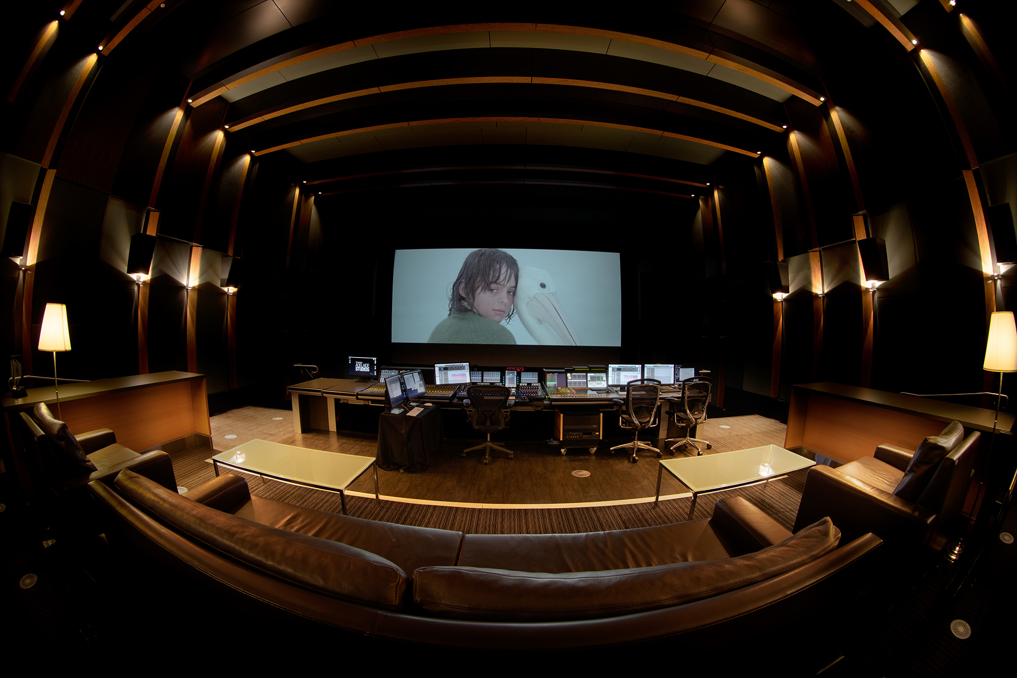 Adelaide Studios Dolby Premier 7.1 Mixing Theatre, photo by Kelly Barnes