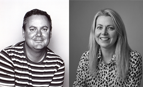 Mark Thorley and Beth Neate