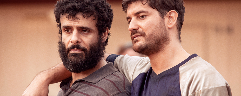 Stateless (2020) - Ameer (Fayssal Bazzi) and Farid (Claude Jabbour), image credit Lisa Tomasetti