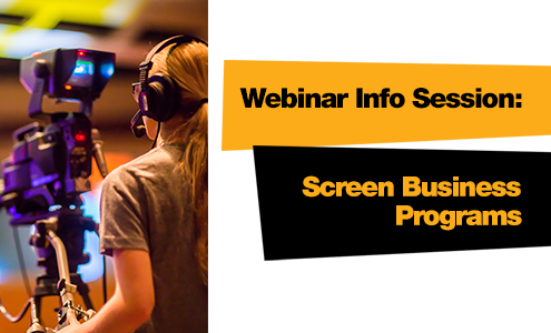 Screen Business Programs webinar event