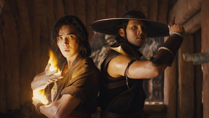 LUDI LIN as Liu Kang and MAX HUANG as Kung Lao in New Line Cinema’s action adventure “Mortal Kombat,” a Warner Bros. Pictures release. Photo Courtesy Warner Bros. Pictures