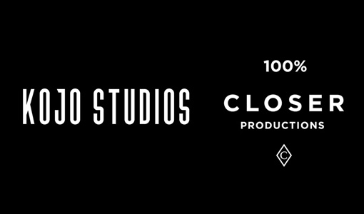 Logos for KOJO Studios and Closer productions