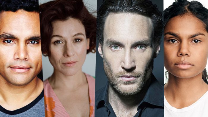 Firebite cast announcement: Rob Collins, Yael Stone (photo credit Alex Vaughan), Callan Mulvey and Shantae Barnes-Cowan