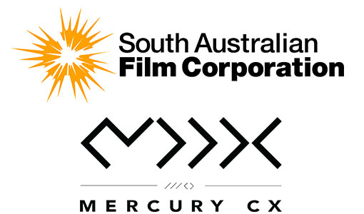 Logos: SA Film Corporation and Mercury CX