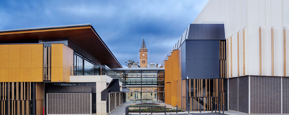 Adelaide Studios, rear view - photo by Peter Barnes