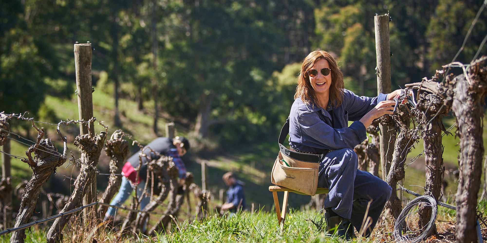 Rachel Griffiths in Aftertaste, photo by Ian Routledge