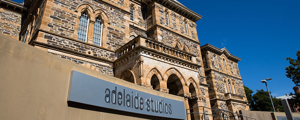 Adelaide Studios main entrance, photo by Kelly Barnes