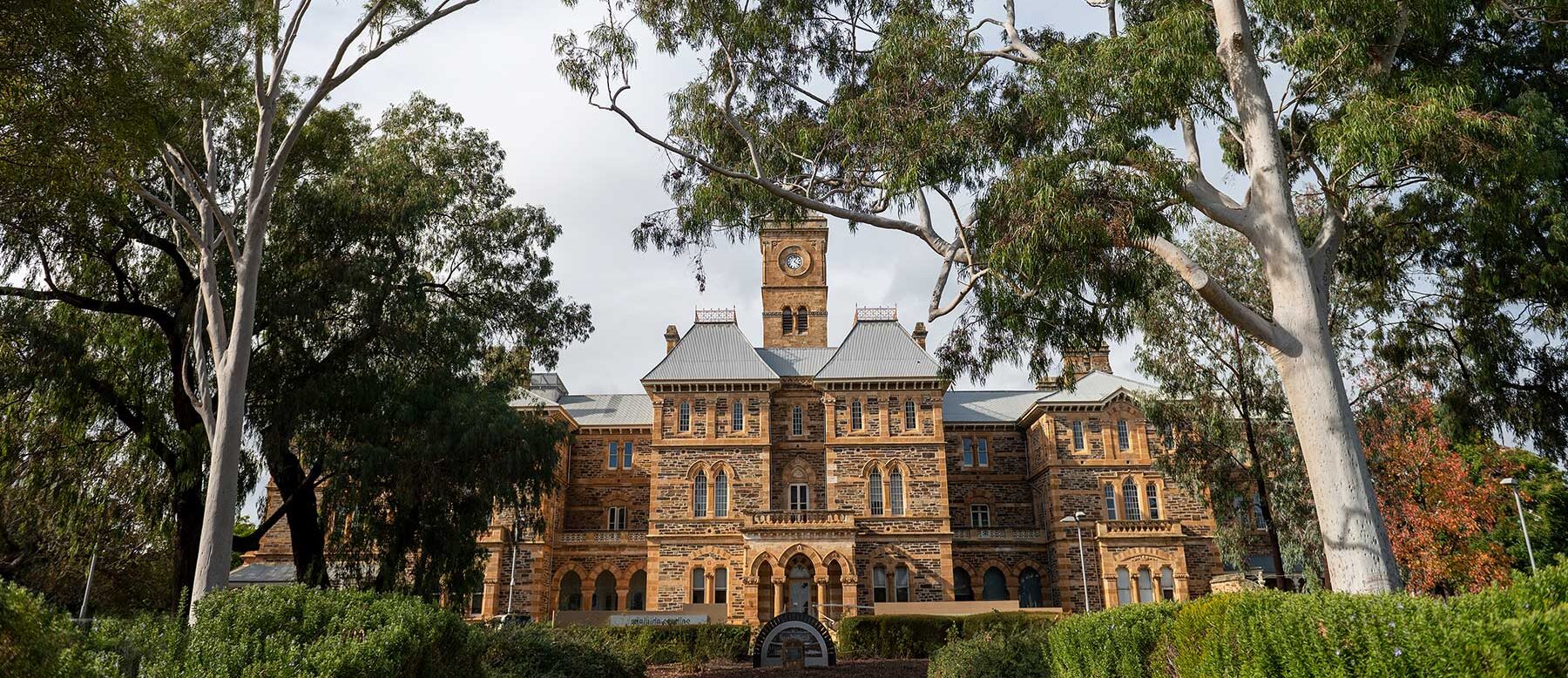 SAFC Adelaide Studios historic building exterior