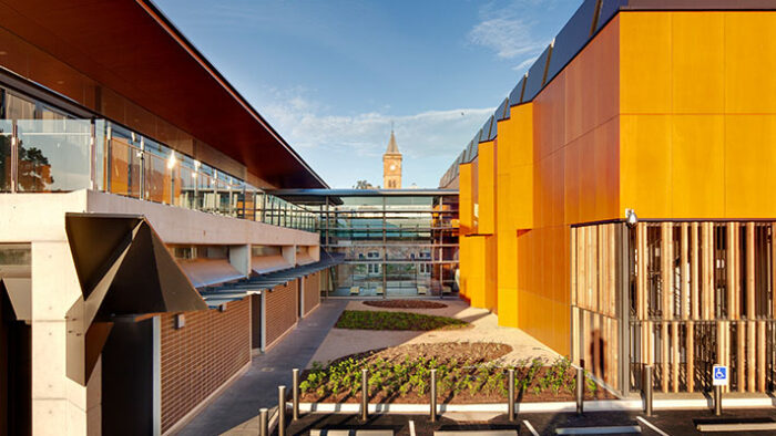 Adelaide Studios rear view, photo by Peter Barnes