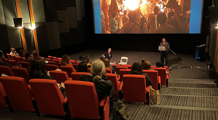 SA Screen Industry Technical Careers Day 2021, presentation in Screening Theatre
