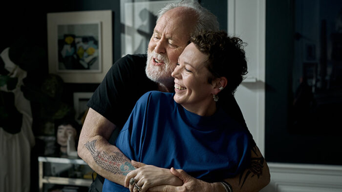 First look photo for Sophie Hyde's "Jimpa", John Lithgow and Olivia Colman (2024)