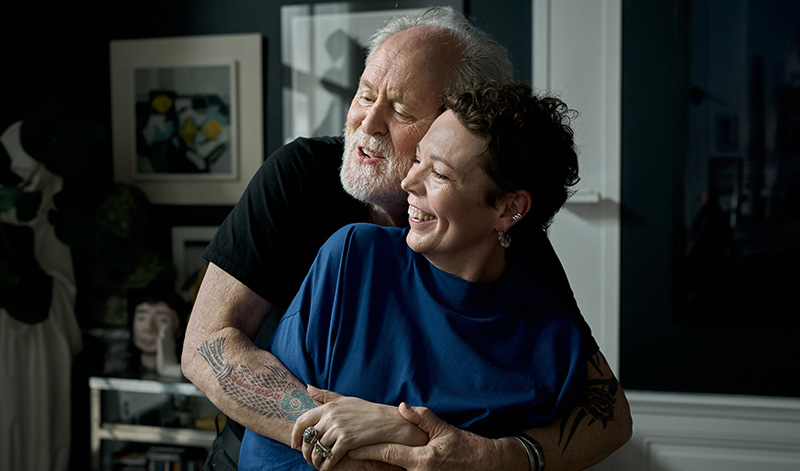 First look photo for Sophie Hyde's "Jimpa", John Lithgow and Olivia Colman (2024)