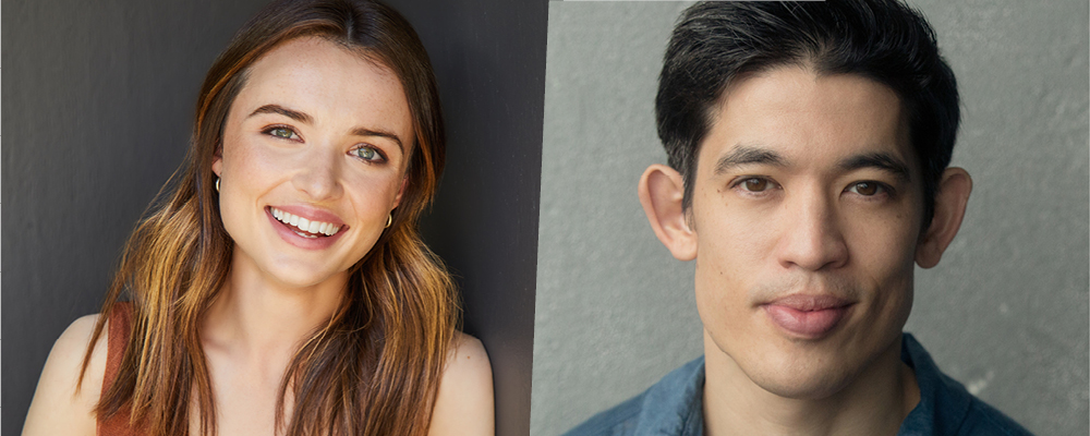 Side by side headshots of Philippa Northeast and Christopher Chung.