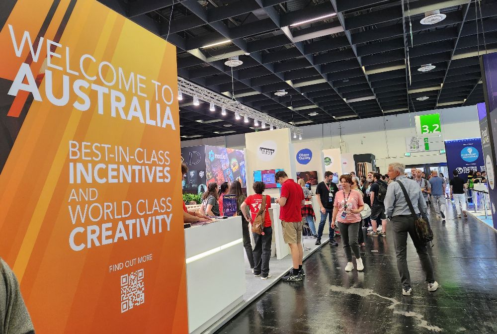 IGEA's Australia Pavilion at Gamescom 2024