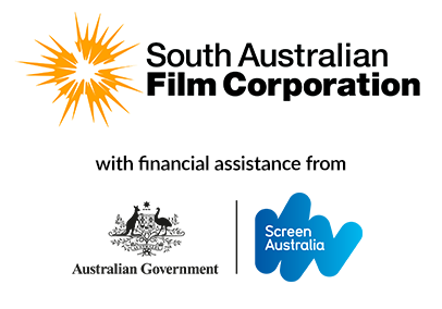 SAFC Screen Australia Film Lab New Voices 2026 - development phase logo block