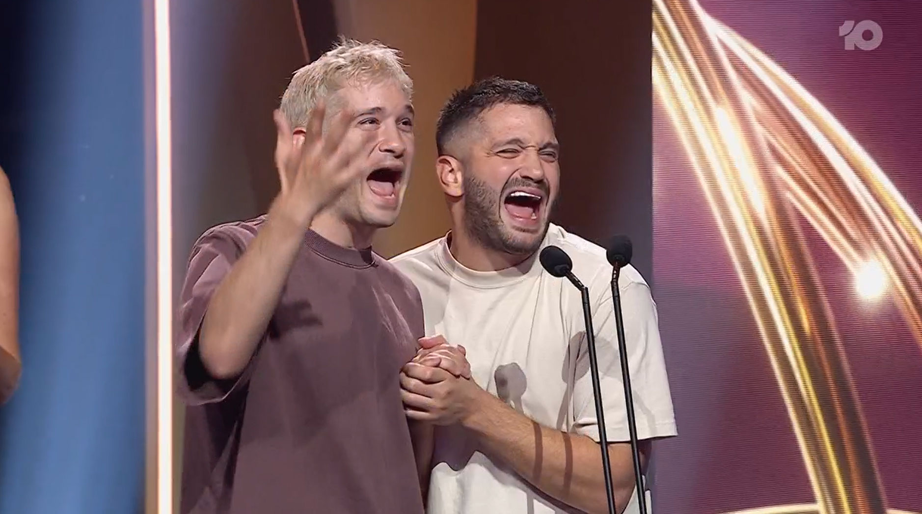 Bring Her Back wins Best Film at the 2026 AACTA Awards. Screenshot from telecast.