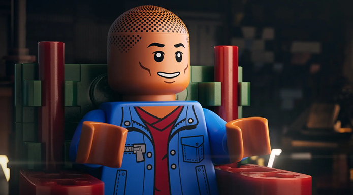 A lego character depicting Pharrell Williams.