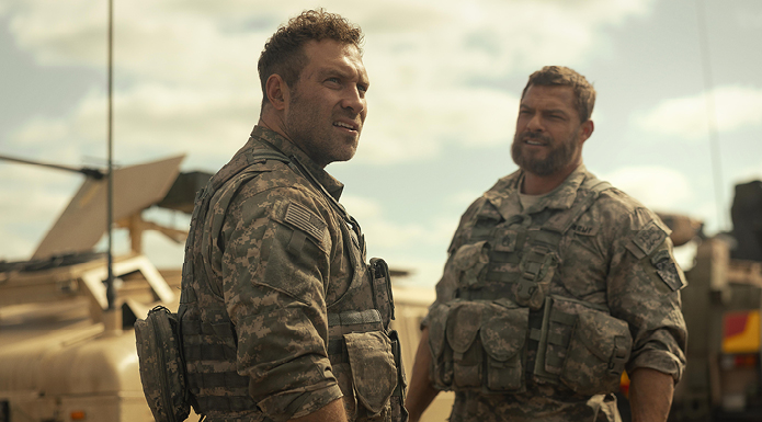 Two men in military uniforms.